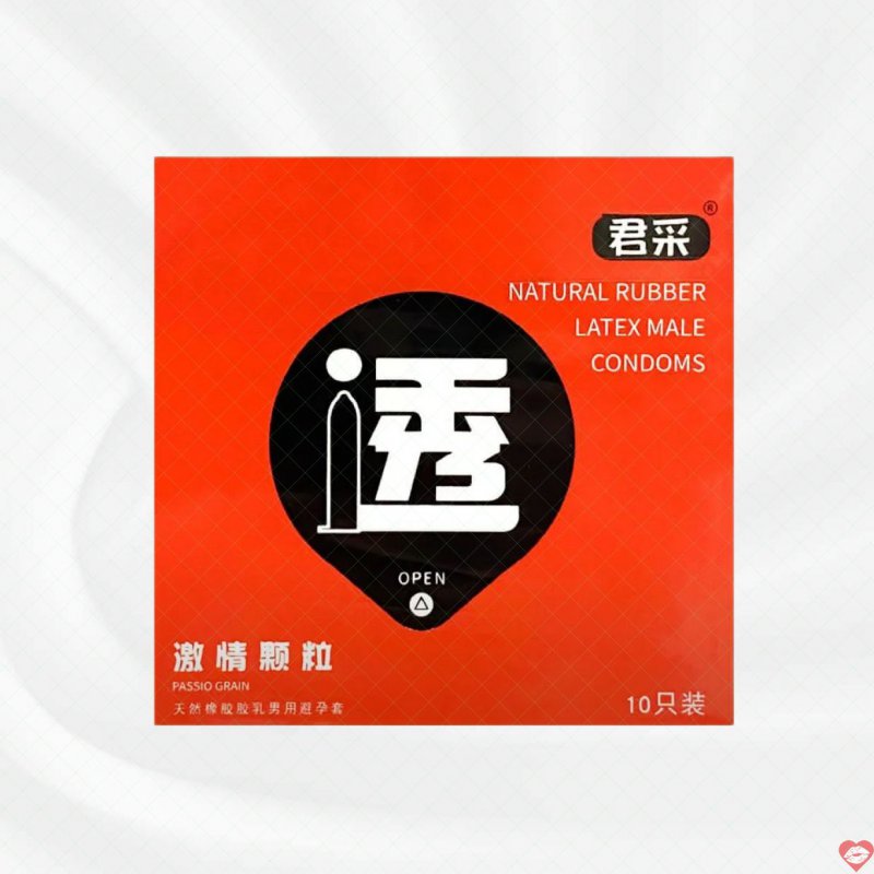 Bao Cao Su Juncai Passio Hạt Nổi Kích Thích Siêu Mỏng Hộp 10 