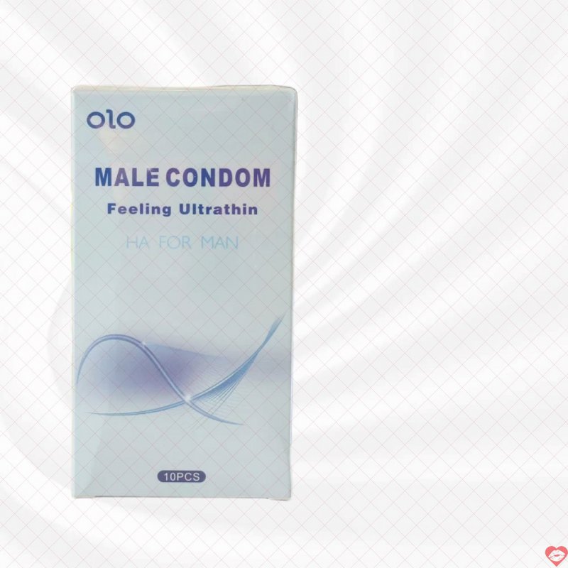 OLO Bao Cao Su Siêu Mỏng 10 Cái Cảm Giác Thật Mua Ngay 