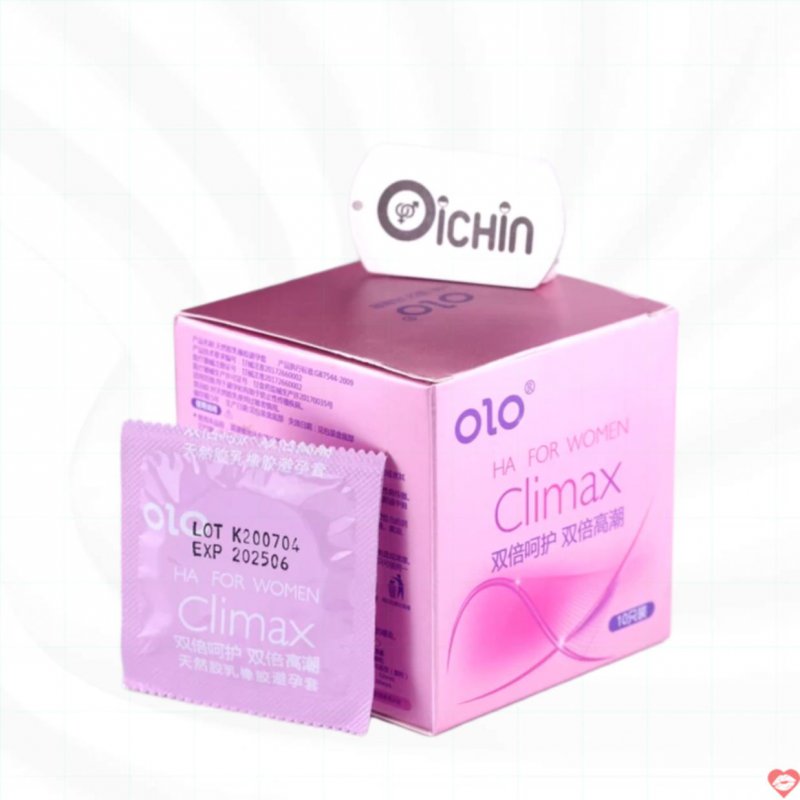 Bao cao su OLO Ha For siêu mỏng trơn mượt kích thích cảm xúc 