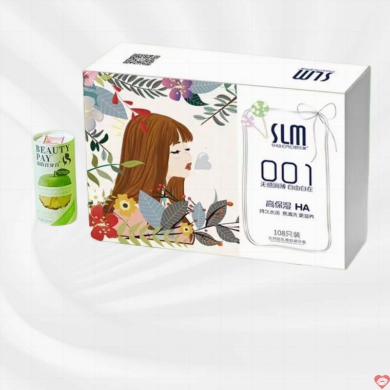 Bao cao su cao cấp Slim SLM 001 100 cái an toàn siêu mỏng 