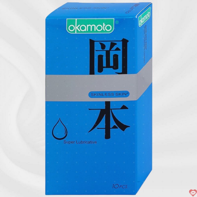Okamoto Skinless Skin siêu mỏng tăng khoái cảm an toàn dễ chịu 