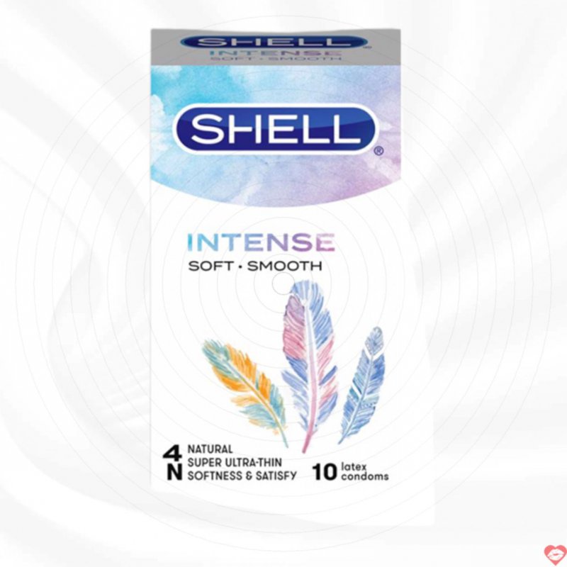 Bao cao su Shell Intense 10s Hàn Quốc siêu mỏng, cảm giác thật 