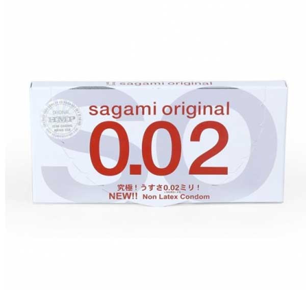 Bao cao su Sagami Original 0.02mm siêu mỏng