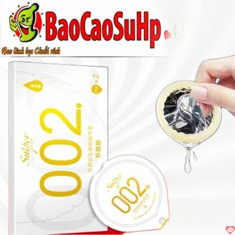 Bao cao su Sniper Flower 002mm siêu mỏng an toàn kéo dài
 