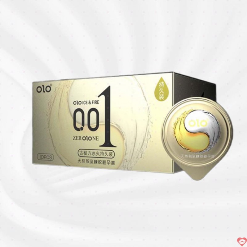 Bao Cao Su Olo Ice Fire Siêu Mỏng Cực Đã - Tăng Khoái Cảm 