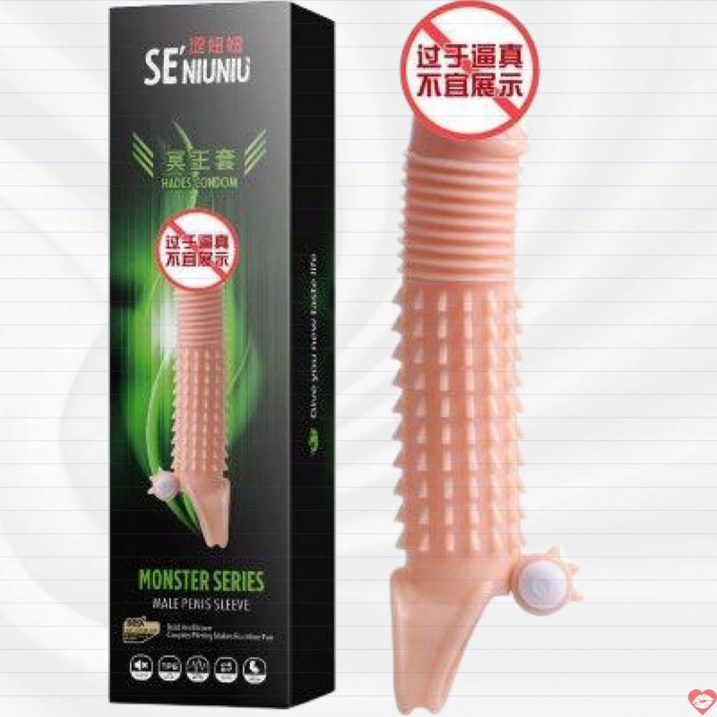 Bao Cao Su Dondén Monster Gân Gai Xoắn Rung Kích Thích Siêu Khủng 