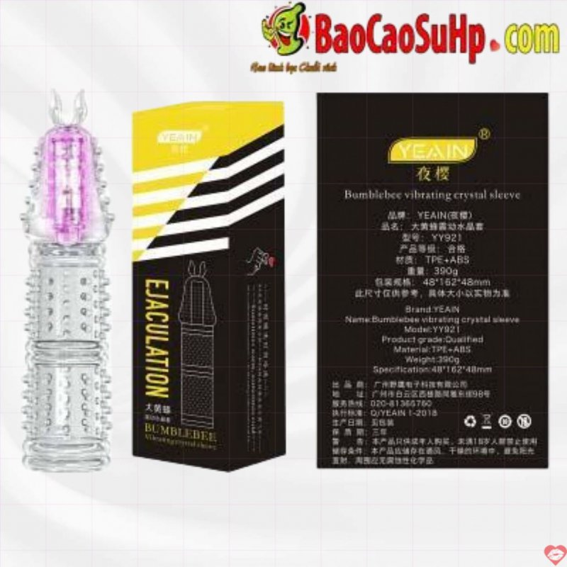 Bao Cao Su Donden Sừng Bò Rung Đầu Kích Thích Mua Ngay 