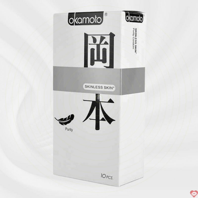 Bao Cao Su Okamoto Skinless Skin mỏng siêu mềm an toàn cao cấp 