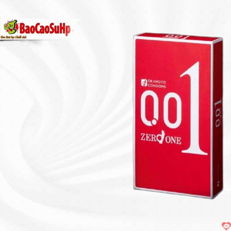 Bao Cao Su Okamoto Zero 001mm Siêu Mỏng - Cực Khoái Chân Thật 