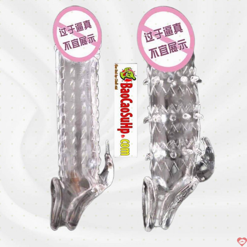 Bao cao su Donden trong suốt gai gân kích thích - Jiula 