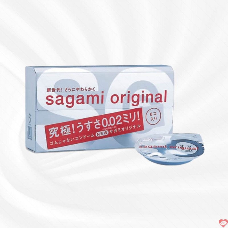 Sagami Original 002 2 chiếc hộp siêu mỏng an toàn thoải mái 