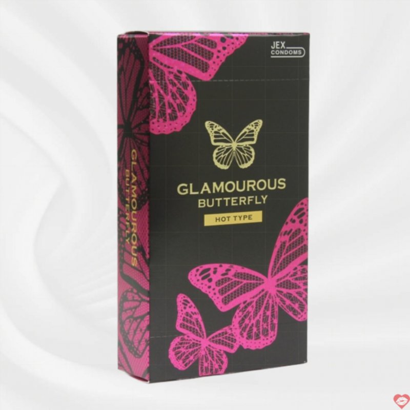 Bao cao su Jex Glamcurous Butterfly 12 chiếc kích thích đỉnh cao 