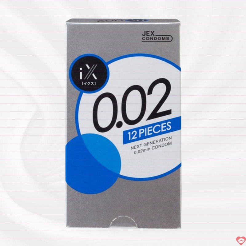 Bao cao su Jex IX siêu mỏng 0.02mm hộp 6 chiếc an toàn thoải mái 