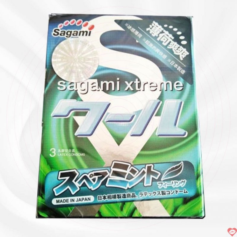 Sagami Spearmint Nhật Bản hương bạc hà dịu mát an toàn cao cấp 