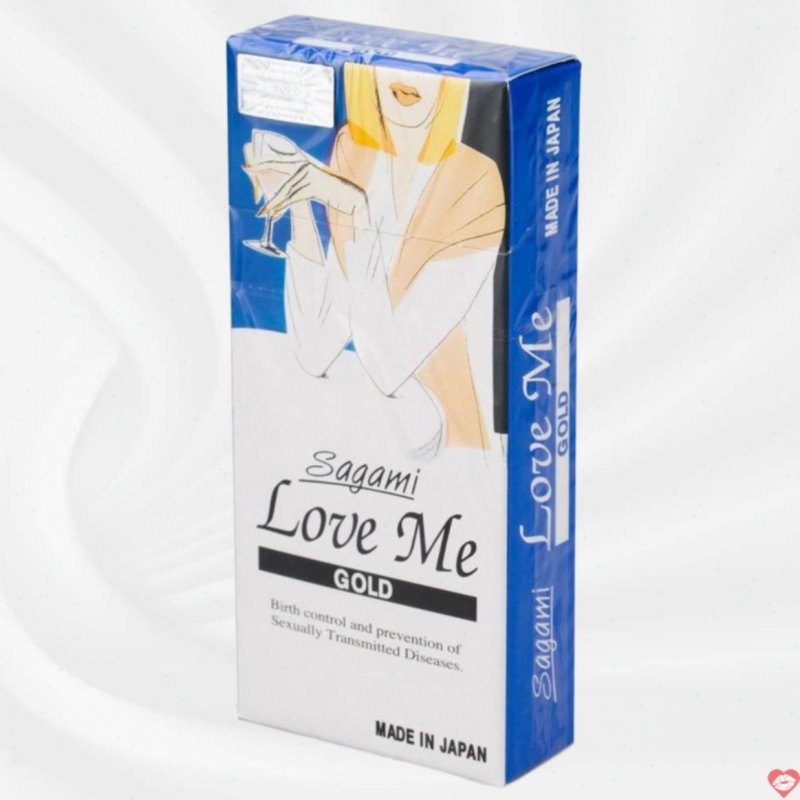 Sagami Love Me Gold – Bao cao su siêu mỏng truyền nhiệt tốt
 