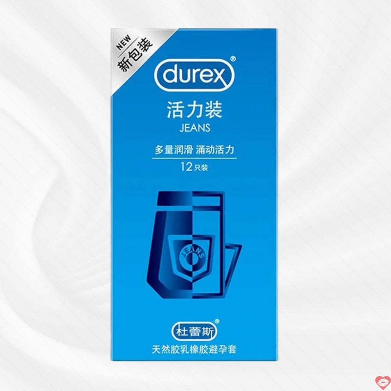 Bao cao su Durex Jeans 12 cái siêu mỏng gel bôi trơn giá tốt 