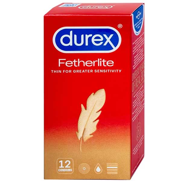 Bao cao su Durex Fetherlite Ultima – siêu mỏng nhiều gel – Size 52mm