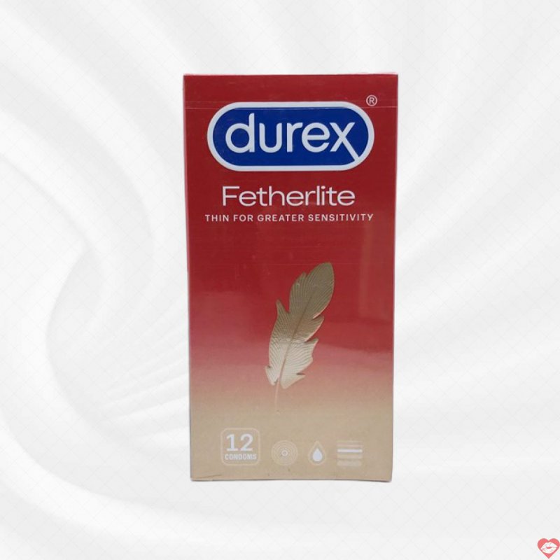 Bao cao su Durex siêu mỏng Featherlite an toàn mềm mại 