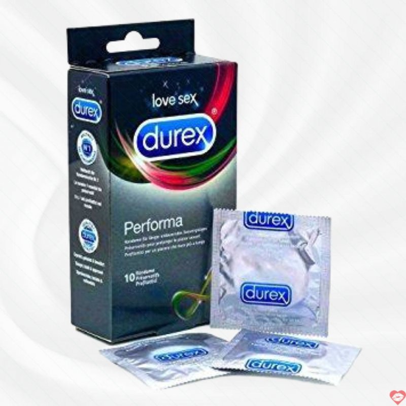 Bao cao su Durex Performa tăng khoái cảm bảo vệ tối ưu 
