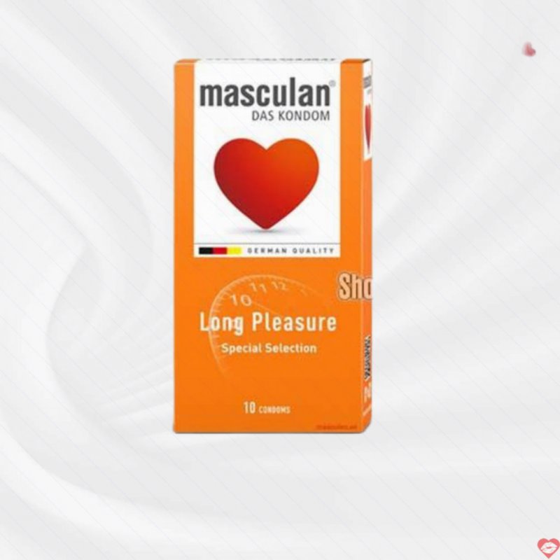 Bao cao su Masculan Đức kéo dài quan hệ 10 cái chất lượng cao
 