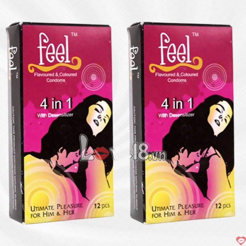 Bao Cao Su Kéo Dài Feel Hương Dâu Siêu Mỏng An Toàn 