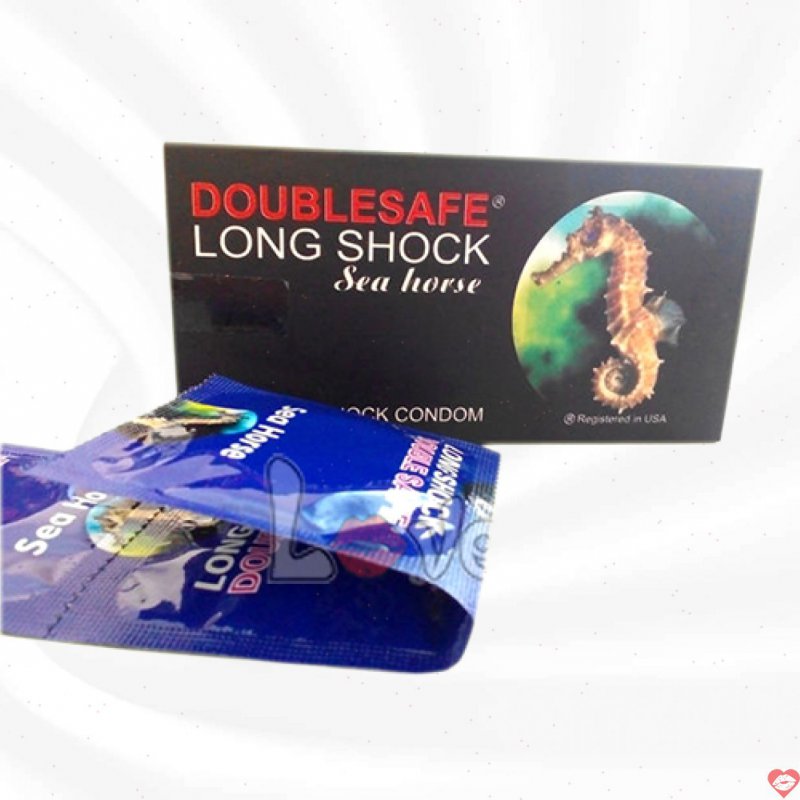 Bao Cao Su Kéo Dài Đỉnh Cao Doublesafe Long Sock Siêu Mỏng 