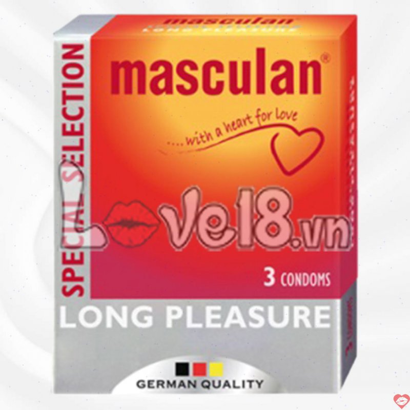 Bao Cao Su Masculan Kéo Dài Quan Hệ Hộp 3 Cái Chất Lượng
 