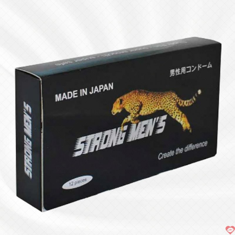 Bao cao su Strongmen gân gai kéo dài cực đỉnh tăng khoái cảm 