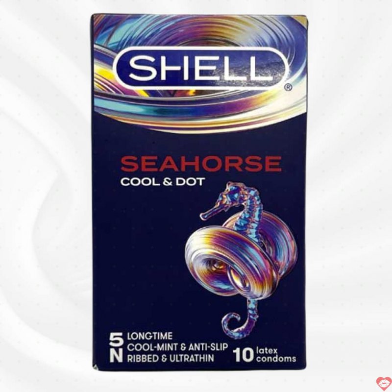Bao cao su Shell Seahorse tăng khoái cảm kéo dài lâu bền 