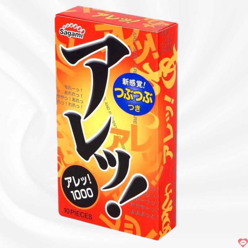 Bao cao su Sagami ARE ARE siêu mỏng gai gân tăng khoái cảm an toàn 