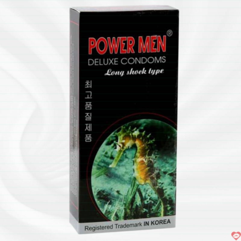 Bao cao su Powermen Sea Horse gân gai kéo dài thời gian quan hệ 