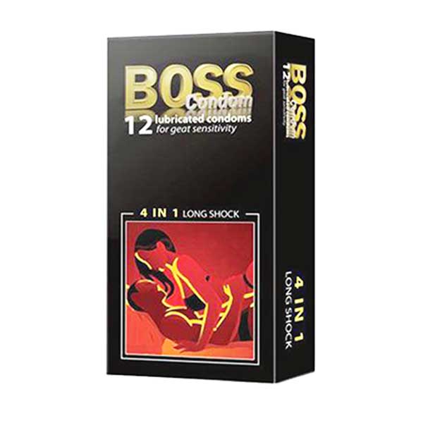 Bao cao su Boss 4in1 – Gai gân kéo dài vừa vặn 52mm