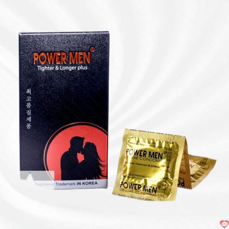 Bao cao su size nhỏ Power Men Tighter kéo dài thời gian quan hệ 