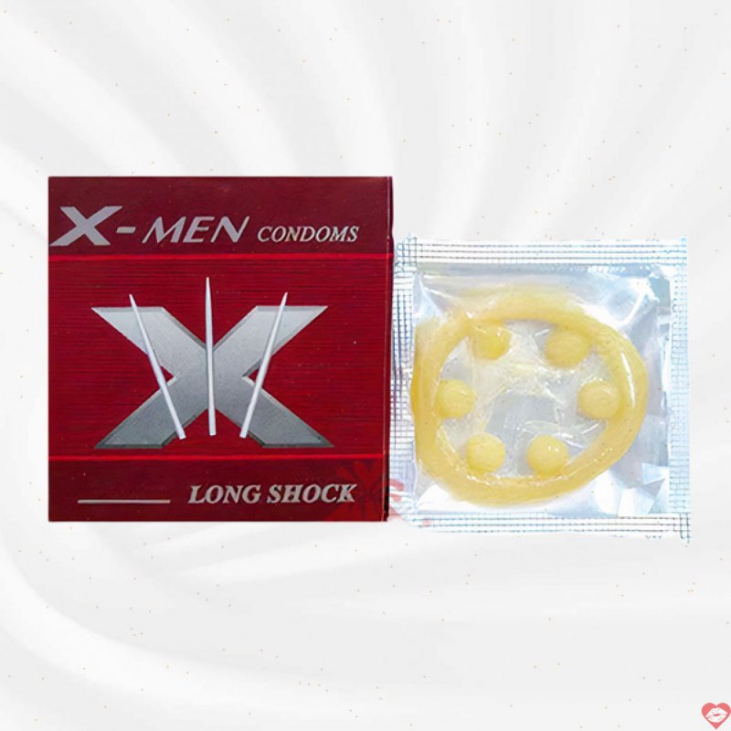 Bao cao su Xmen 6 bi lớn tăng khoái cảm siêu mỏng 