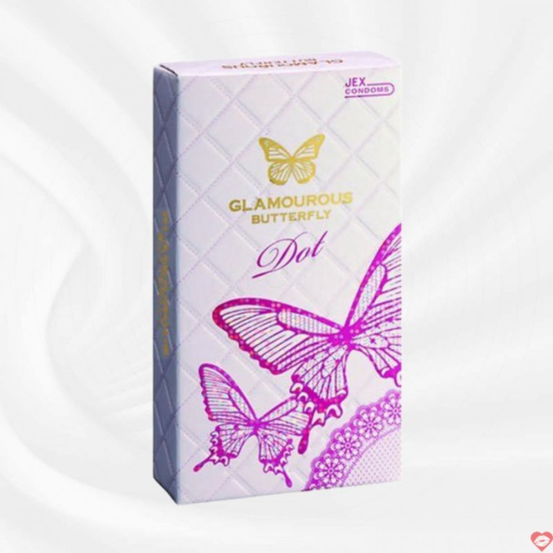 Bao Cao Su Jex Glamcurous Butterfly Đốt Hộp 8C Kích Thích Mua Ngay 
