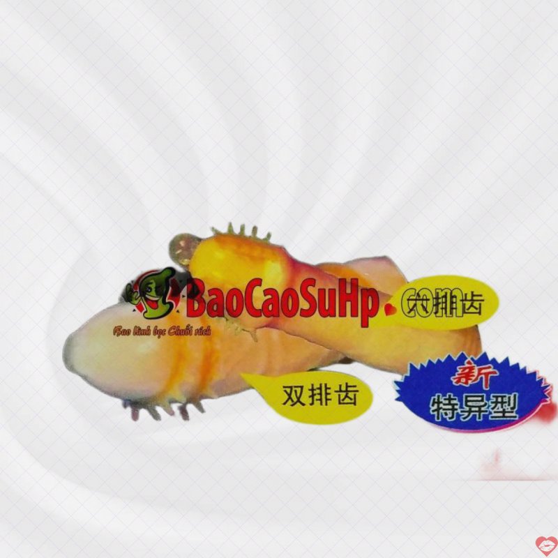 Bao cao su Gold Bao gai gân nổi an toàn siêu mềm mượt 