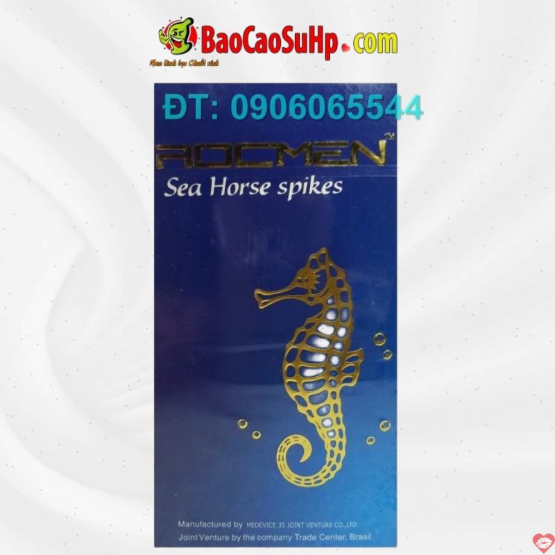 Bao cao su Rocmen Cá Ngựa chất lượng cao an toàn cực mượt 