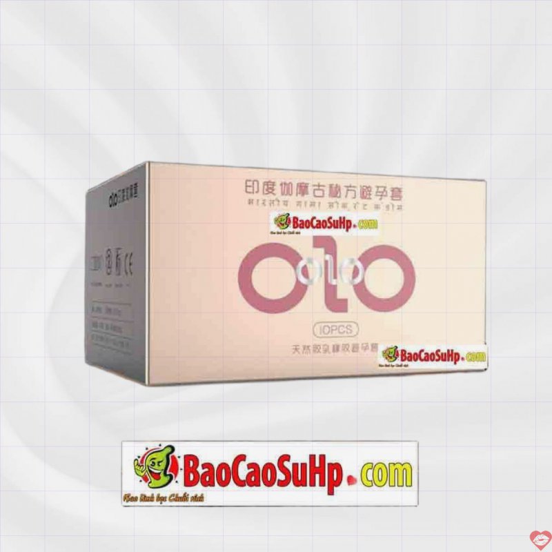Bao cao su OLO 001 siêu mỏng 5in1 kéo dài cảm giác chân thật 