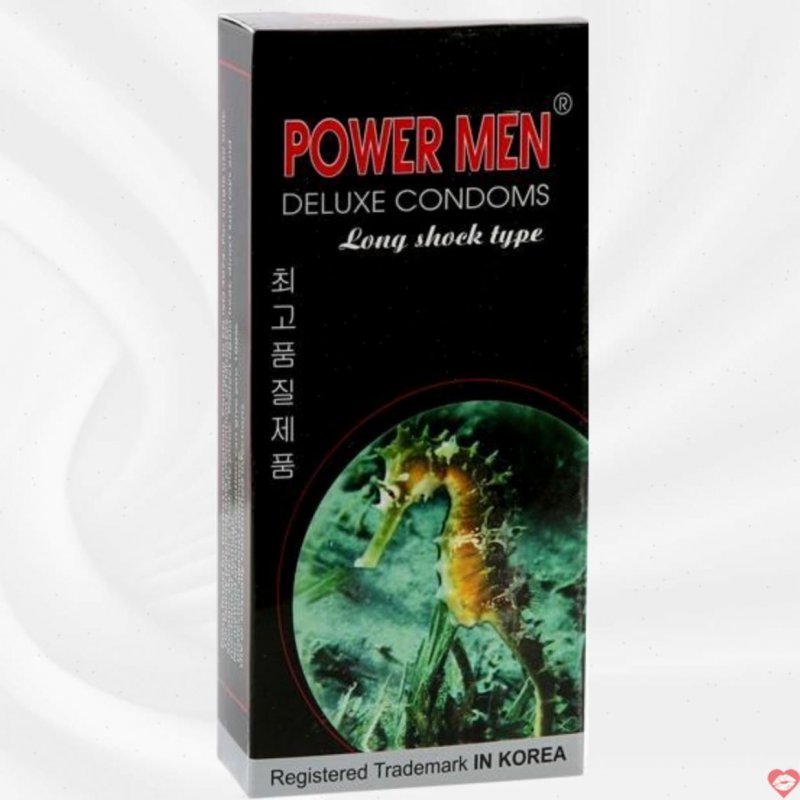 Bao cao su Power Men cá ngựa siêu mỏng an toàn cực đã 