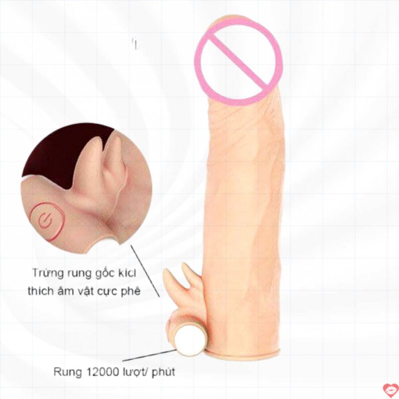 Bao đôn Leten mềm mịn nhỏ gọn rung mạnh tăng khoái cảm 