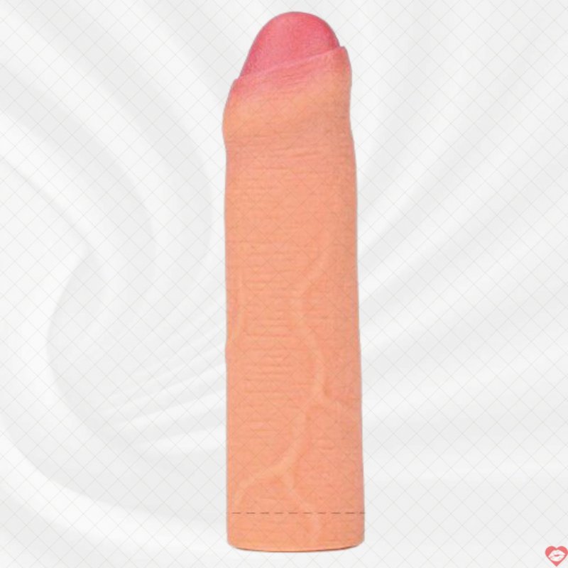 Bao đôn dên silicon Lovetoy Nature Extender mềm mại kích thích 