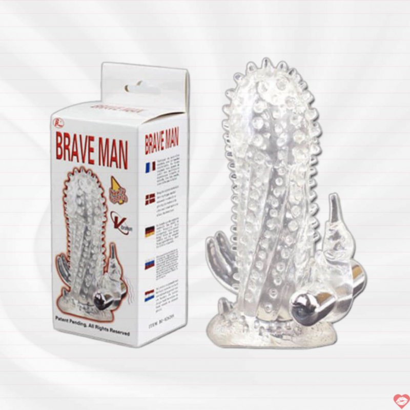 Bao cao su đôn dên rung Baile Braveman tăng khoái cảm sướng 