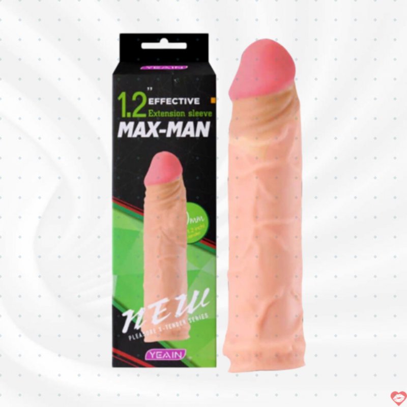 Bao cao su Yeain Maxman dài hơn tăng khoái cảm tối đa 30mm 