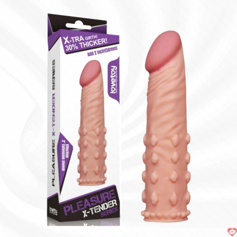 Bao cao su đôn dên Lovetoy gai kích thích tăng 5cm kéo dài thời gian 
