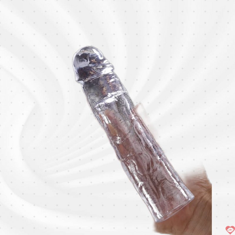 Lovetoy Flawless Clear bao đôn mềm tăng kích thước tự nhiên 