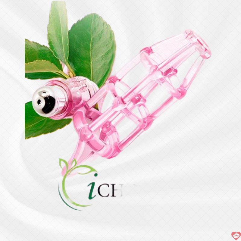Bao cao su dạng lưới đôn dên quai đeo có rung 4 chế độ tê tái
