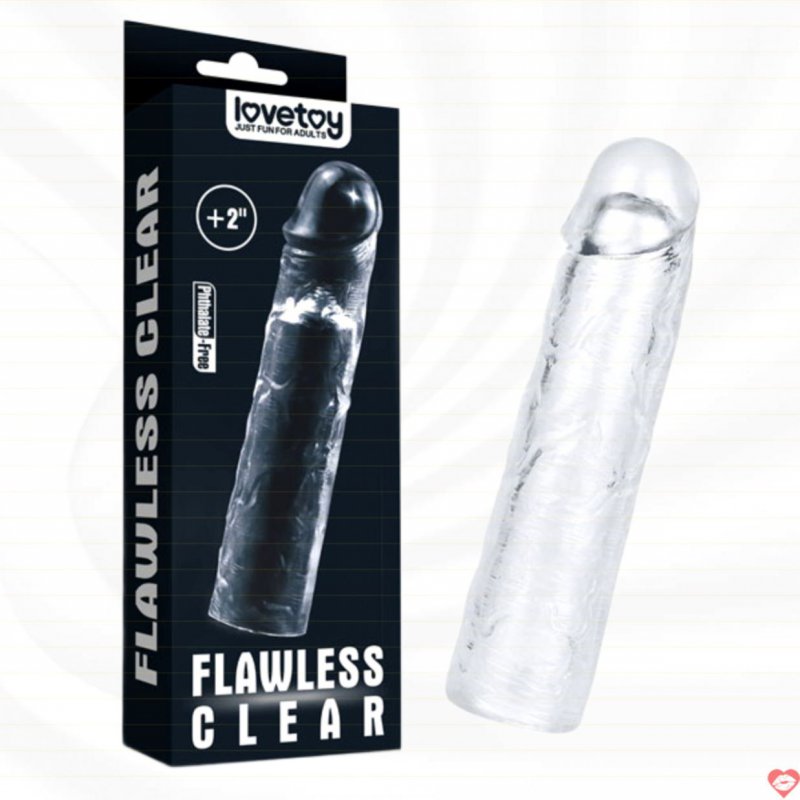 Bao cao su đôn dên LoveToy Flawless Clear Trơn trong suốt