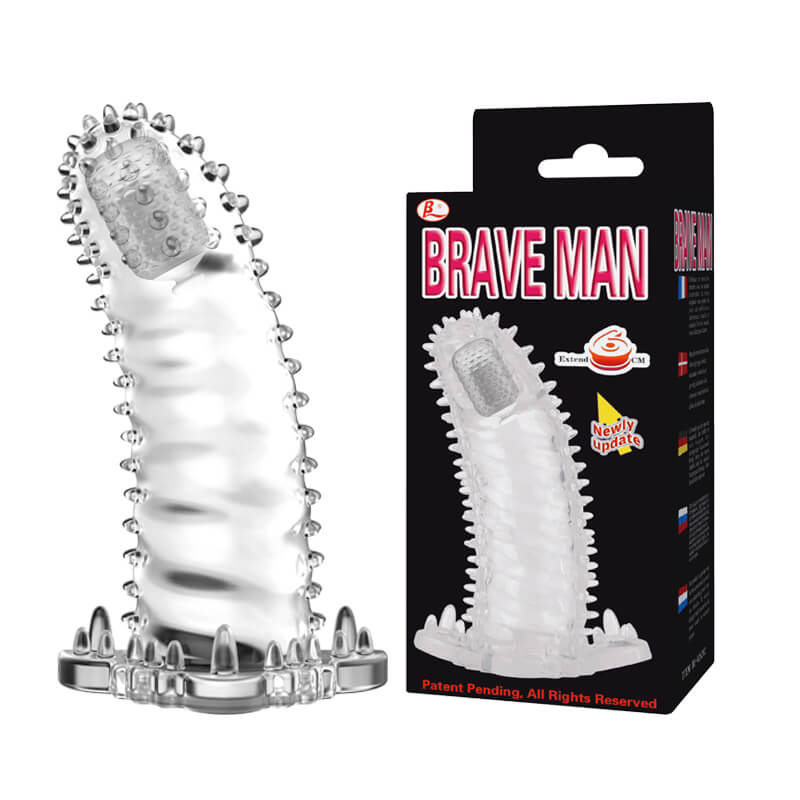 Bao Cao Su Đôn Dên Brave Man Gai Rung Đầu
