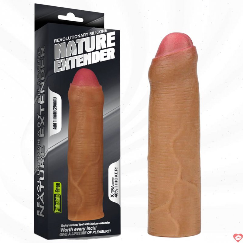 Bao Cao Su Lovetoy Nature Extender Tăng Kích Thước 2.5cm Siêu Êm 