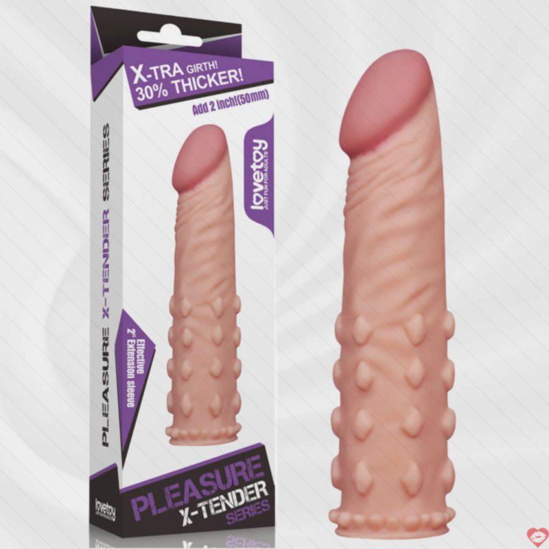 Bao cao su đôn dên Lovetoy Tăng 5cm có Gai